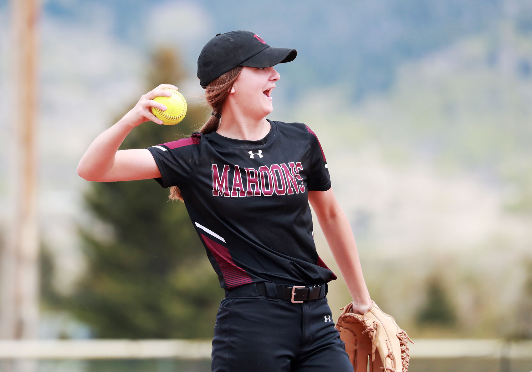 Butte Central at state softball
